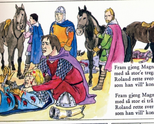 Haralds Roland og Magnus kongjen