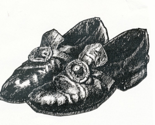 Tegning Harald Nordleik bunadsko