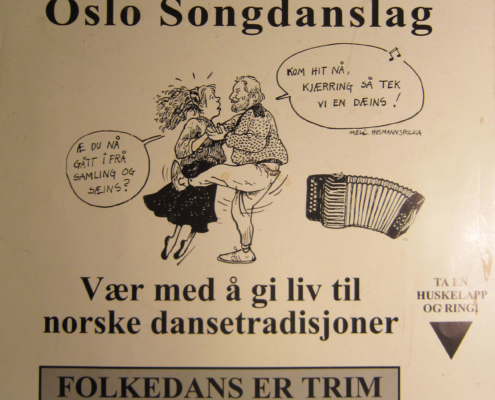 plakat oslo sporveier 1992